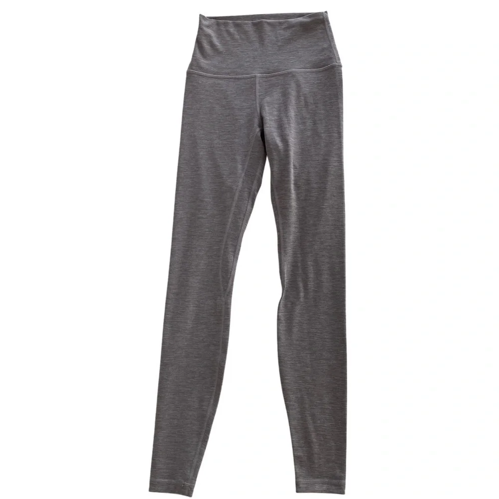 LULULEMON Align Pant 28" Heathered Lunar Rock size 4 - Picture 3 of 11